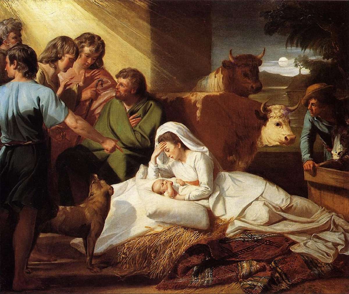 La Nativité, par John Singleton Copley