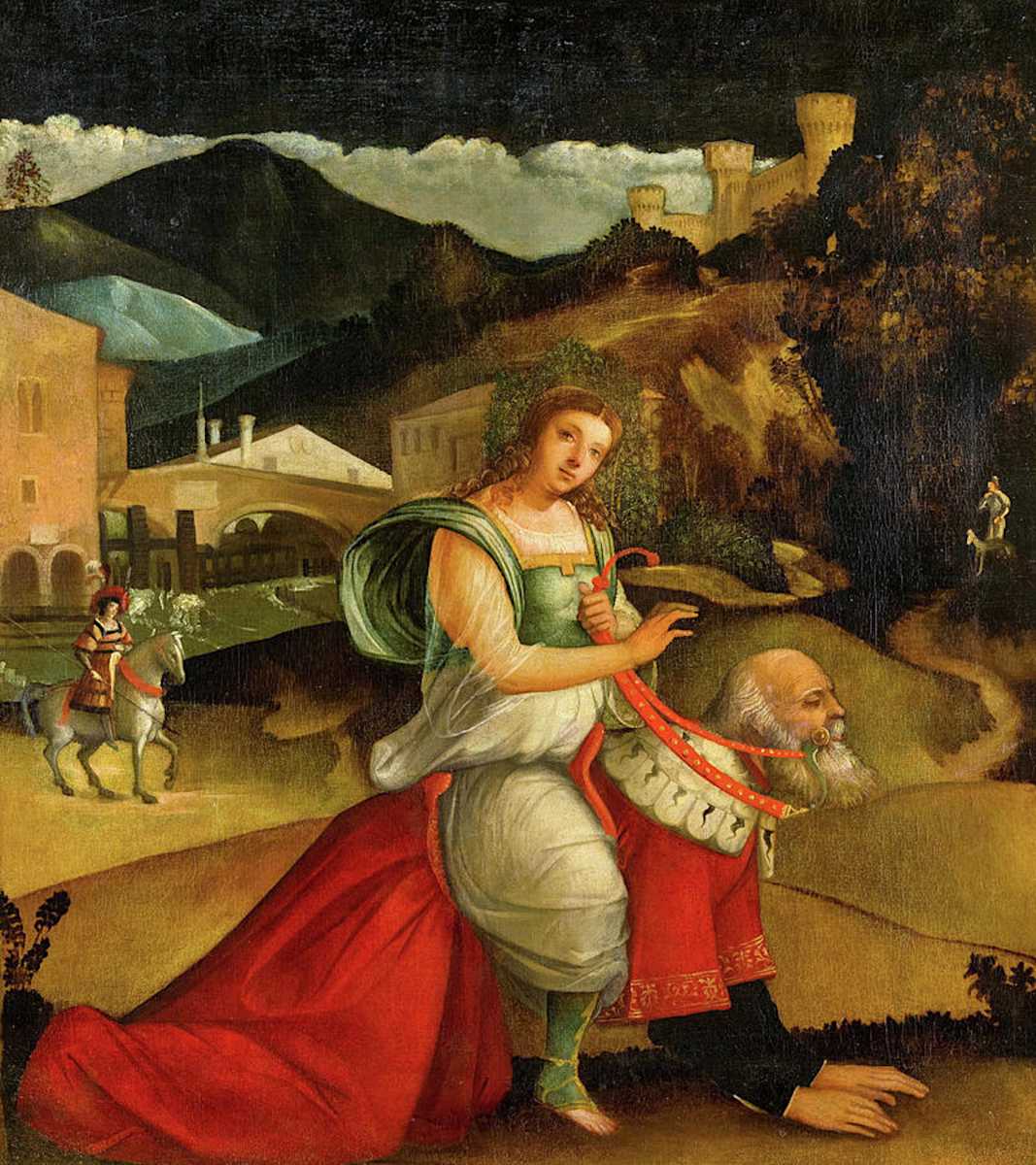 Phyllis et Aristote, par Giovanni Buonconsiglio