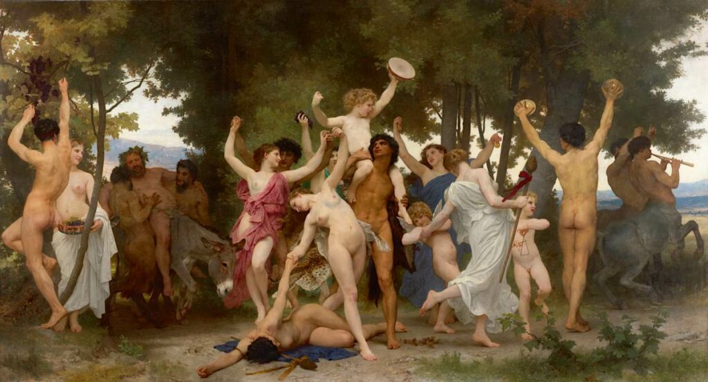 La Jeunesse de Bacchus, par William Adolphe Bouguereau