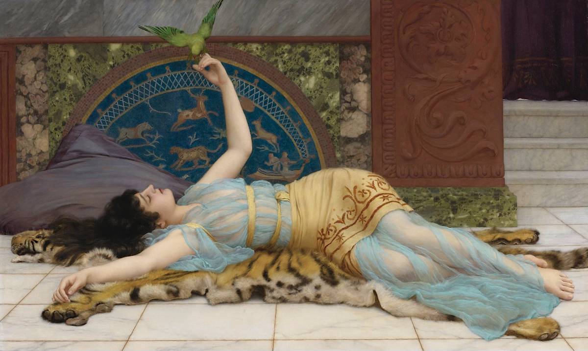 Dolce far niente, par John William Godward