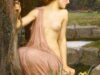 Écho et Narcisse, par John William Waterhouse (détail)