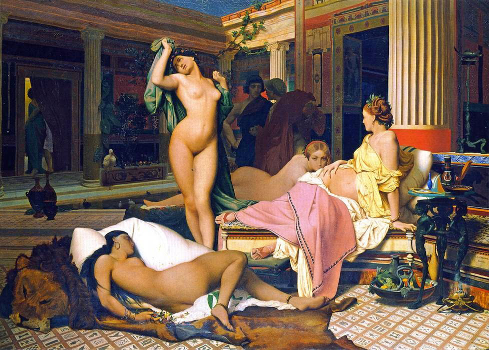 L'Intérieur grec ou Le Gynécée, par Jean-Léon Gérôme