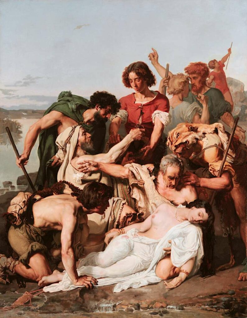 Zénobie trouvée par des bergers sur les bords de l’Araxe, par Paul Baudry Zénobie trouvée par des bergers sur les bords de l’Araxe, par Paul Baudry